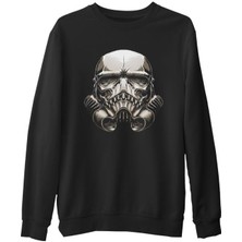 Lord T-Shirt Star Wars - Trooper  Siyah Erkek Kalın Sweatshirt