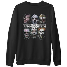 Lord T-Shirt Rammstein - Sehnsucht Grup  Siyah Erkek Kalın Sweatshirt