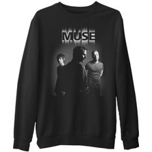 Lord T-Shirt Muse - Some  Siyah Erkek Kalın Sweatshirt