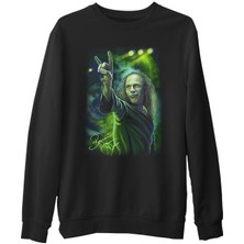 Lord T-Shirt Ronnie James Dio  Siyah Erkek Kalın Sweatshirt