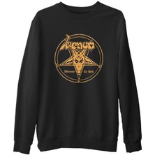 Lord T-Shirt Venom - Welcome To Hell  Siyah Erkek Kalın Sweatshirt