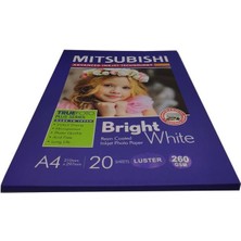 Mitsubishi A4 260GR Mat Inkjet Kağıt