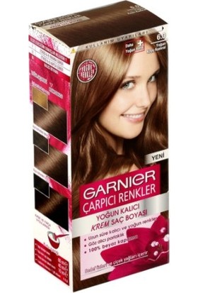 Garnier Çarpıcı Renkler 6.0 - Yoğun Koyu Kumral Saç Boyası - 2 Adet