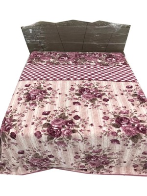 Merinos Aksu Battaniye Battal Boy Gül Pudra