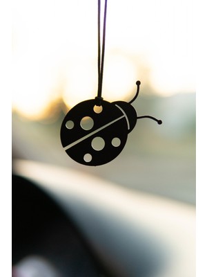 Oyunzu Metal Uğur Böceği Dikiz Aynası Süsü