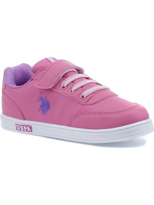 U.S. Polo Assn. Cameron Wt 1pr Pembe Kız Çocuk Sneaker
