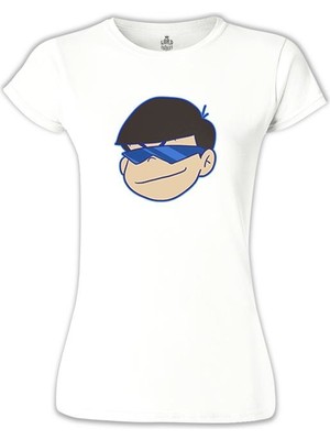Lord T-Shirt Karamatsu Beyaz Bayan Tshirt