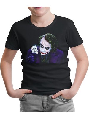 Lord T-Shirt Joker - As Siyah Çocuk Tshirt