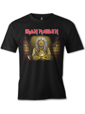 Lord T-Shirt Iron Maiden - Eddie Ax Siyah Erkek Tshirt