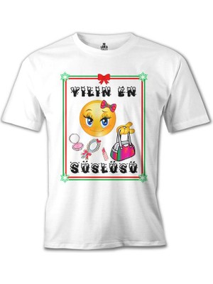 Lord T-Shirt Yılın En Süslüsü Beyaz Erkek Tshirt