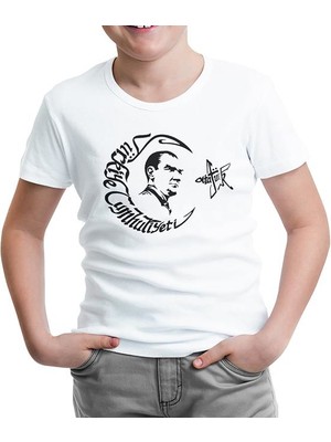 Lord T-Shirt Tc Atatürk Beyaz Çocuk Tshirt