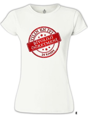 Lord T-Shirt Yılın En Iyi Biyoloji Öğretmeni - Bayan Öğretmenler Günü