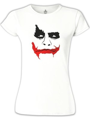 Lord T-Shirt Joker - Look Beyaz Bayan Tshirt