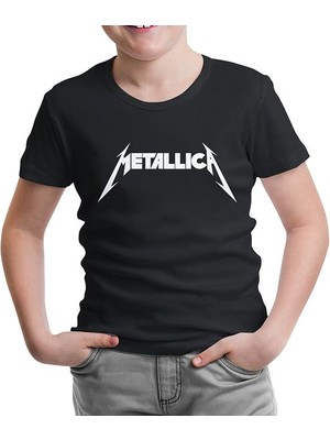 Lord T-Shirt Metallica - Logo Iı Siyah Çocuk Tshirt