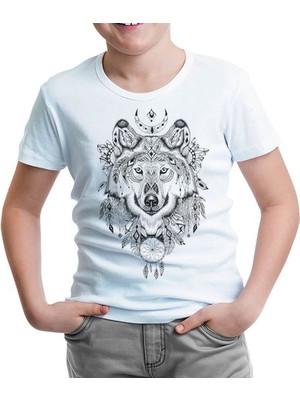 Lord T-Shirt Kurt Tattoo Beyaz Çocuk Tshirt