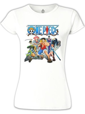 Lord T-Shirt One Piece 2 Beyaz Bayan Tshirt