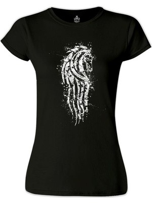 Lord T-Shirt Tattoo - At Siyah Bayan Tshirt