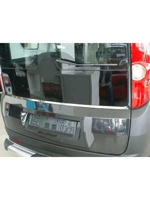 OMSA Fiat Doblo 2 Krom Bagaj Camı Alt Çıtası 2010 ve Sonrası