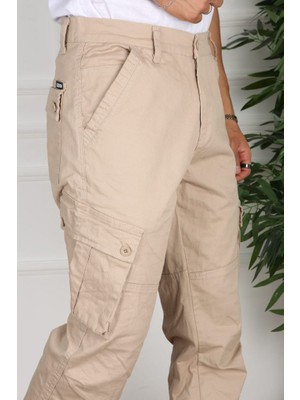 Frankness Jeans Pacos Kargo Pantolon Rahat Kesim Erkek Kargo Pantolon