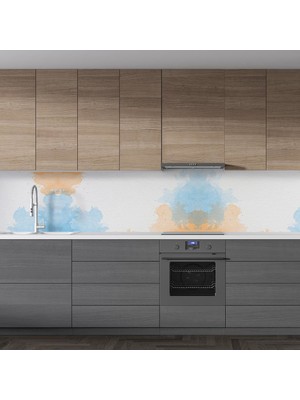 Sticker Art Mutfak Tezgah Arası Folyo Fayans Kaplama Folyosu Boyama 60 x 400