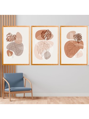 Deko Gonya Modern Ahşap Çerçeve Tablo 005