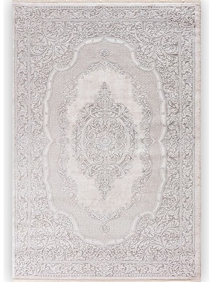 Bahariye Halı Ezgi B082 Gri Beyaz 148 x 230 cm