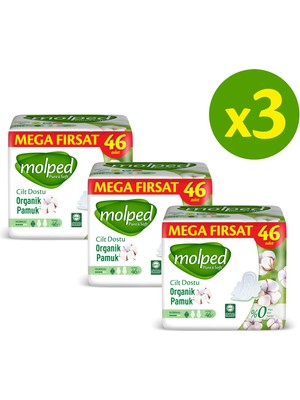 Molped Pure&Soft Normal Süper Mega Paket 138 Adet