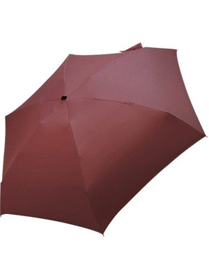 Coco Mall Hafif 5 Katlı Katlanır Şemsiye Kadınlar Için Çok Renkli Katlanır Şemsiye (Yurt Dışından)