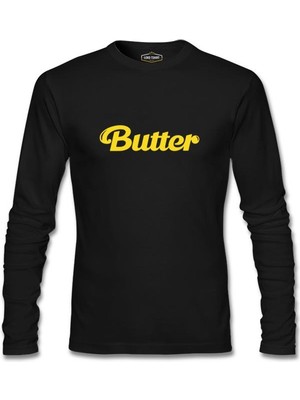 Lord T-Shirt Bts - Butter Siyah Erkek Sweatshirt