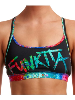 Funkita Kadın Spray Tagged Sports Tek Üst