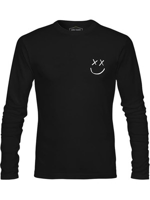 Lord T-Shirt Louis Tomlinson - Face Siyah Erkek Sweatshirt