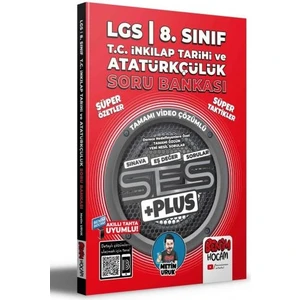 Benim Hocam Yayınları LGS 2022 8.Sınıf İnkılap Tarihi ve Atatürkçülük Ses Plus Soru Bankası