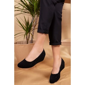 Ev Ayakkabısı Siyah Nubuk 41 DMR.155