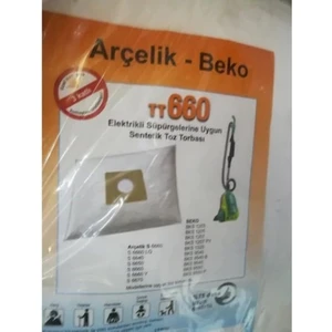S 6660 S 6660Y Elektrikli Süpürge Toz Torbası 5 Adet