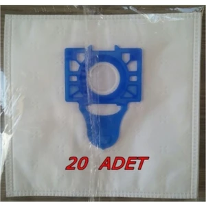 S 6255 C Süpürge Bez Toz Torbası 20 Adet