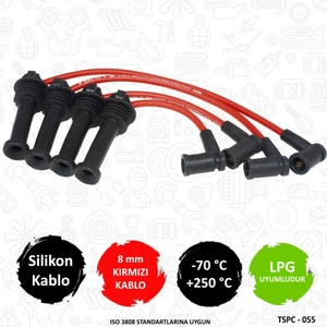 YS6F12286A1A - Ford Focus 1.4i 16V - Buji Kablosu