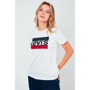 The Perfect Tee Tr Sportswear Beyaz Kadın Tişört