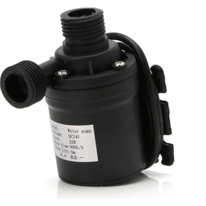 24 Volt Su Pompası Saatte 800 Litre Kapasiteli (Boy 8 cm , En 5 cm , Yükseklik 6,5 cm)