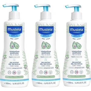 Gentle Cleansing Gel Yenidoğan Şampuan 500 ml 3 Kutu