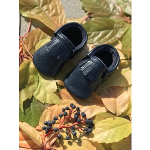 Deri Püsküllü Patik