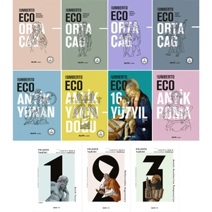 Tamamı Ciltli  Ortaçağ - Antik Yunan - Antik Yakın Doğu - 16. Yüzyıl - Antik Roma - Felsefe Tarihi 1-2-3 - Umberto Eco