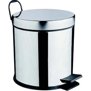 Maxiflow 3 Litre Pedallı Çöp Kovası Krom **paslanmaz Gövde**