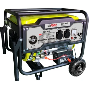 Gbg 40 E Model 4 Kva Benzinli,ipli/marşlı,tekerlekli Monofaze Portatif Jeneratör