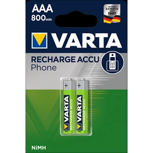 Aaa 800 Mah Recharge Accu Phone   Şarjlı  2'li Ince Kalem Pil 1 Paket