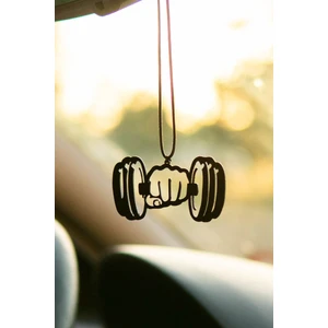 Araba Süsü Metal Dumbell Dikiz Aynası Süsü