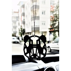 Araba Süsü Metal Panda Dikiz Aynası Süsü