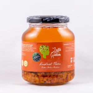 Zeytin Hanım Kudret Narı Brüt 450gr (Polifenollü Zeytinyağında Çözünmüş)