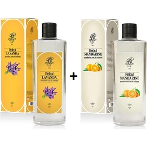 Kolonya Lavanda 270 ml Cam Şişe & Rebul Kolonya Mandarıne 270 ml Cam Şişe