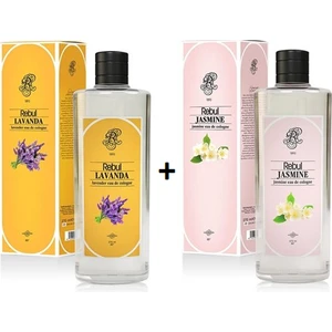Kolonya Lavanda 270 ml Cam Şişe & Rebul Kolonya Jasmıne 270 ml Cam Şişe
