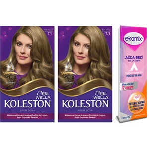 Wella Koleston Koleston Krem Boya 7-1 Küllü Kumral 2 Adet